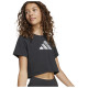 Adidas Παιδική κοντομάνικη μπλούζα Train-Essentials Glam Print Tee Adidas Παιδική κοντομάνικη μπλούζα Train-Essentials Glam Print Tee